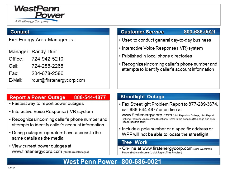 west penn power info